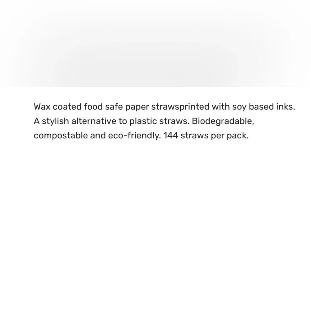 bamboo paper straws 144 count & 36 X-Large straws-biodegradable/eco-friendly-NIB